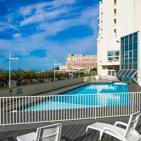Apartamento Elegant Studio, 2-4 People, Wifi, Pool, Parking Biarriz